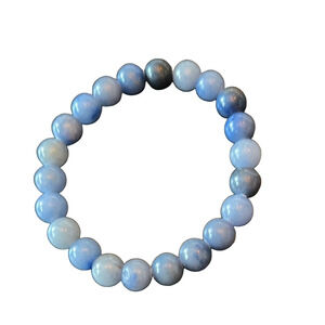 blue aventurine beaded bracelet